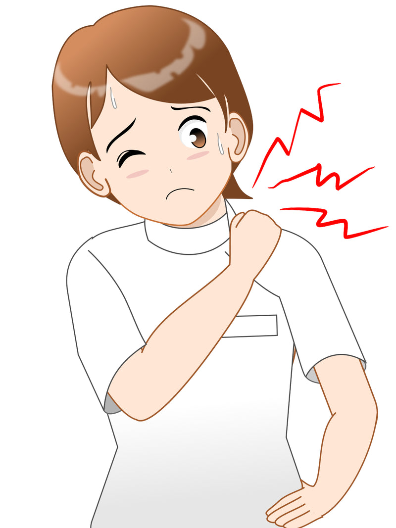 白衣と姿勢と肩こり