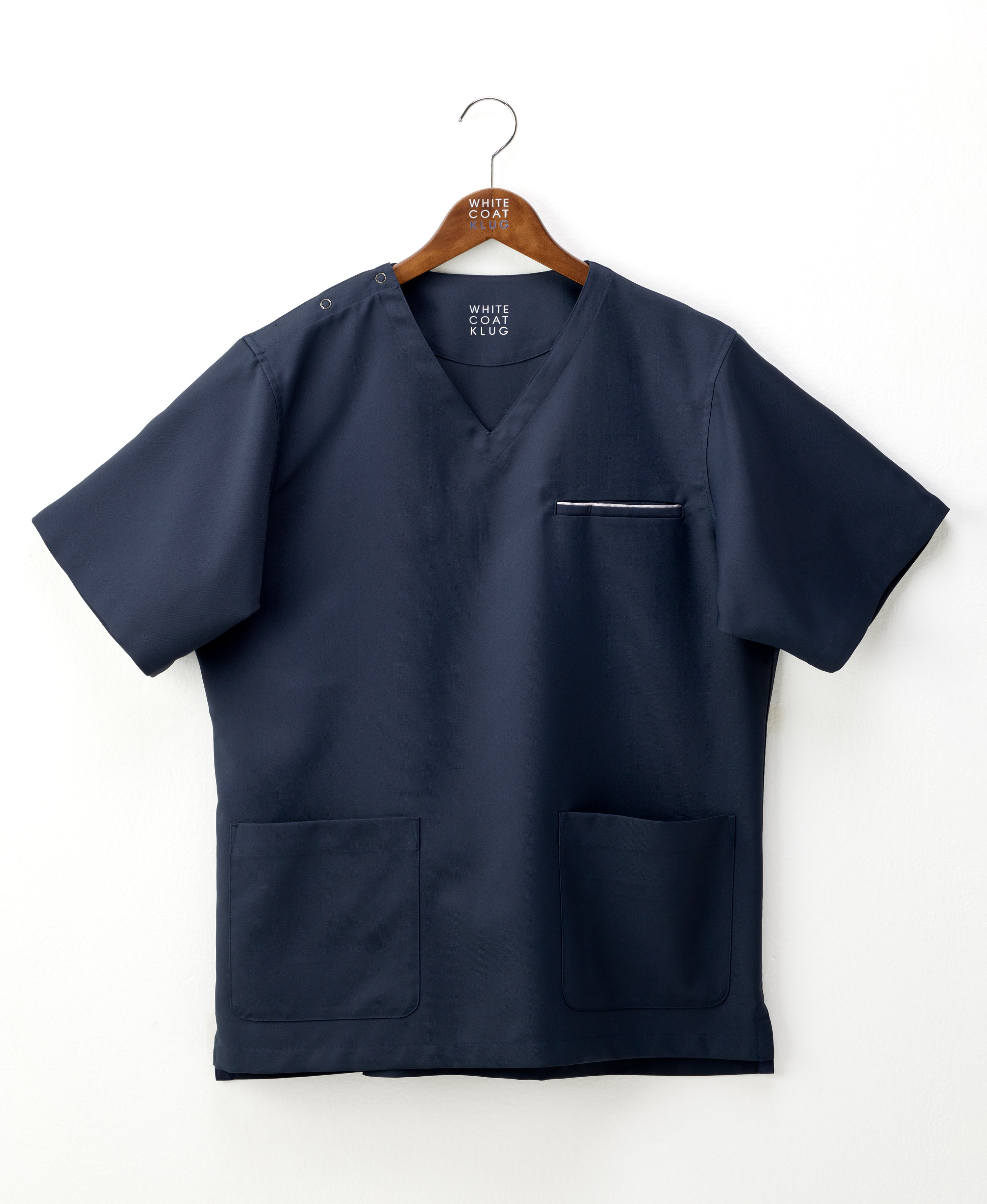 メンズ New ベーシック スクラブシャツ