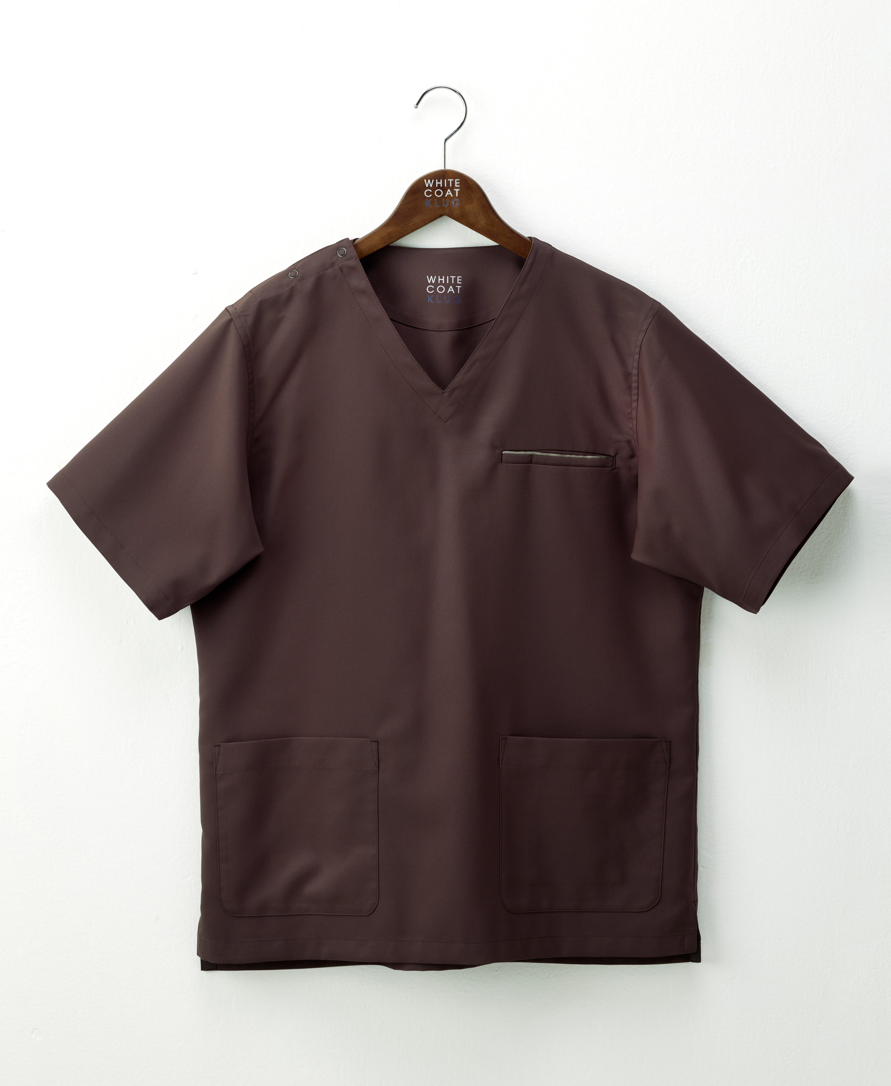 メンズ New ベーシック スクラブシャツ